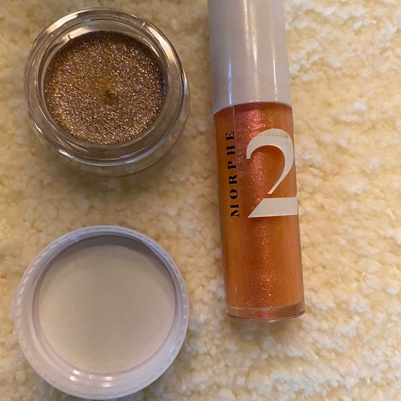 Makeup Morphe 2 Eyeshadow And Lip Gloss Poshmark